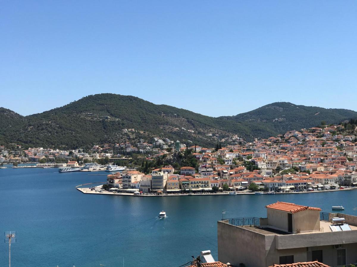 Villa Beautiful View Of Poros Galatás Exterior foto