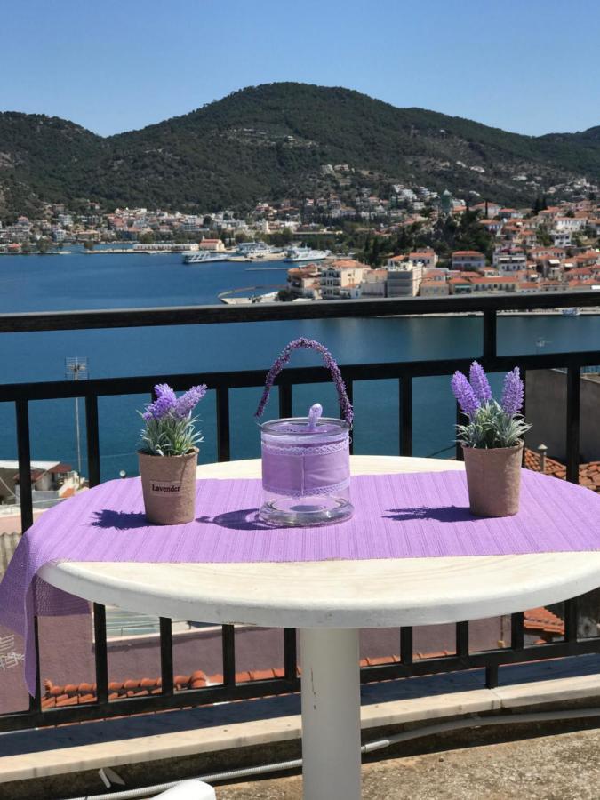 Villa Beautiful View Of Poros Galatás Exterior foto