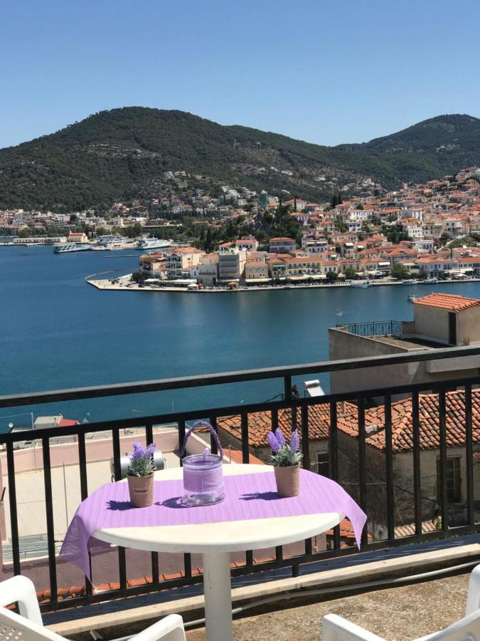 Villa Beautiful View Of Poros Galatás Exterior foto